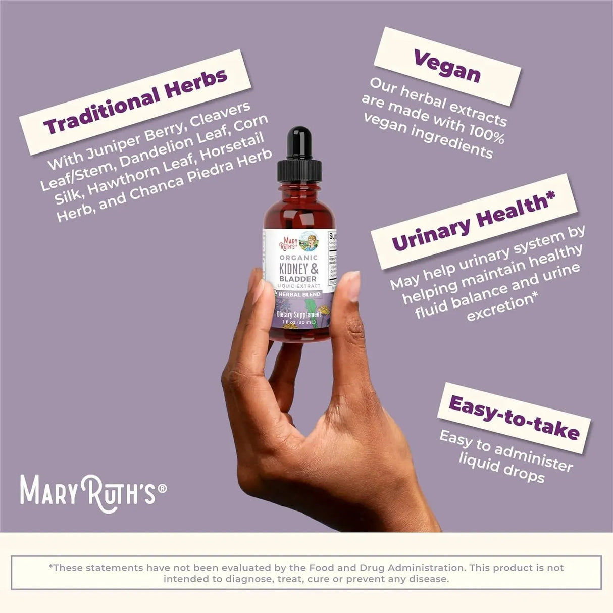 MARY RUTH ORGANICS - MaryRuth Organics Kidney & Bladder Support 30Ml. - The Red Vitamin MX - Suplementos Alimenticios - {{ shop.shopifyCountryName }}