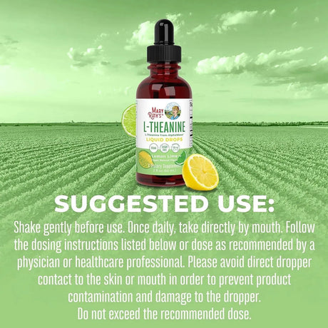 MARY RUTH ORGANICS - MaryRuth Organics L Theanine 200Mg. Liquid Drops 60Ml. - The Red Vitamin MX - Suplementos Alimenticios - {{ shop.shopifyCountryName }}