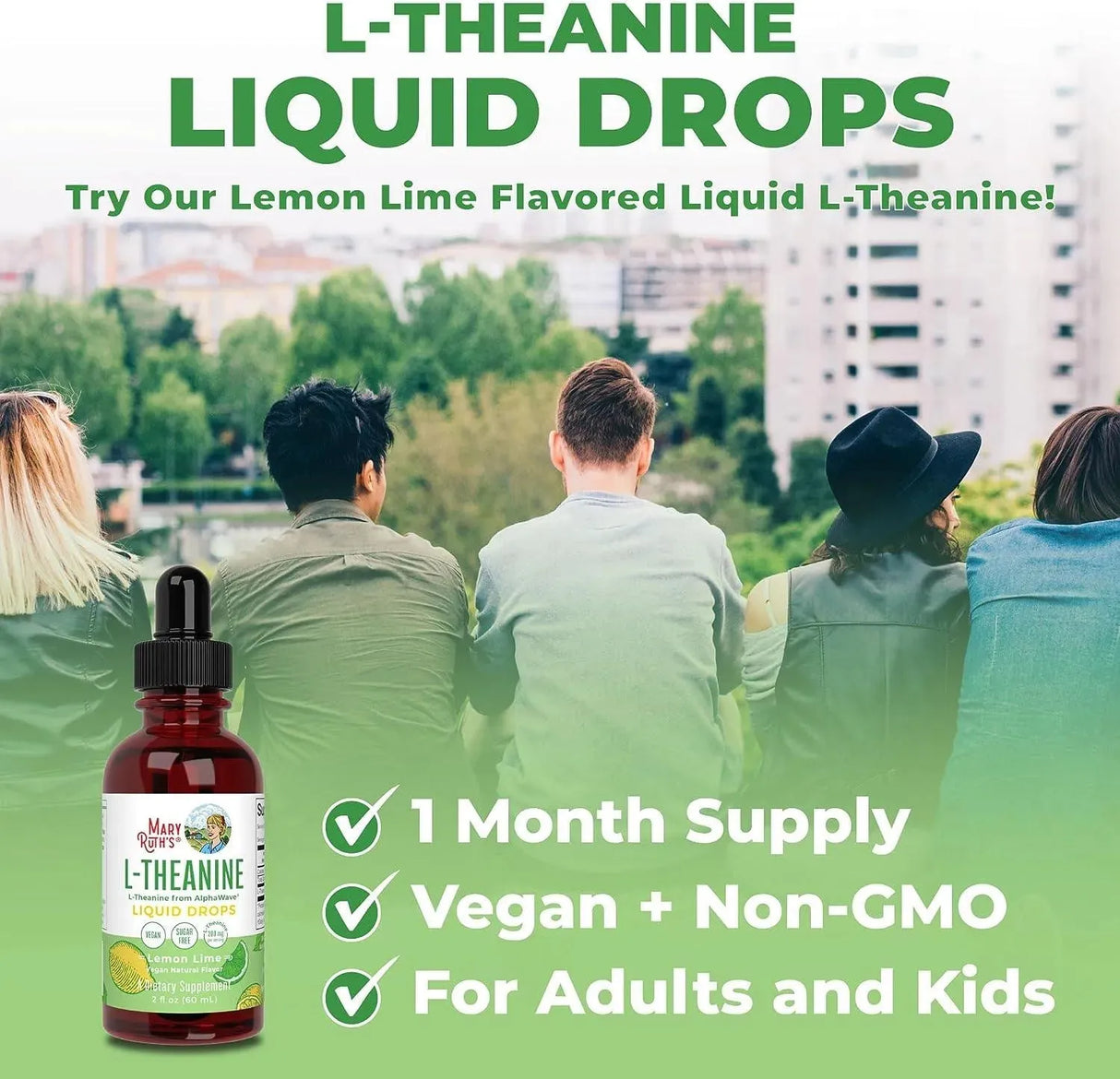 MARY RUTH ORGANICS - MaryRuth Organics L Theanine 200Mg. Liquid Drops 60Ml. - The Red Vitamin MX - Suplementos Alimenticios - {{ shop.shopifyCountryName }}