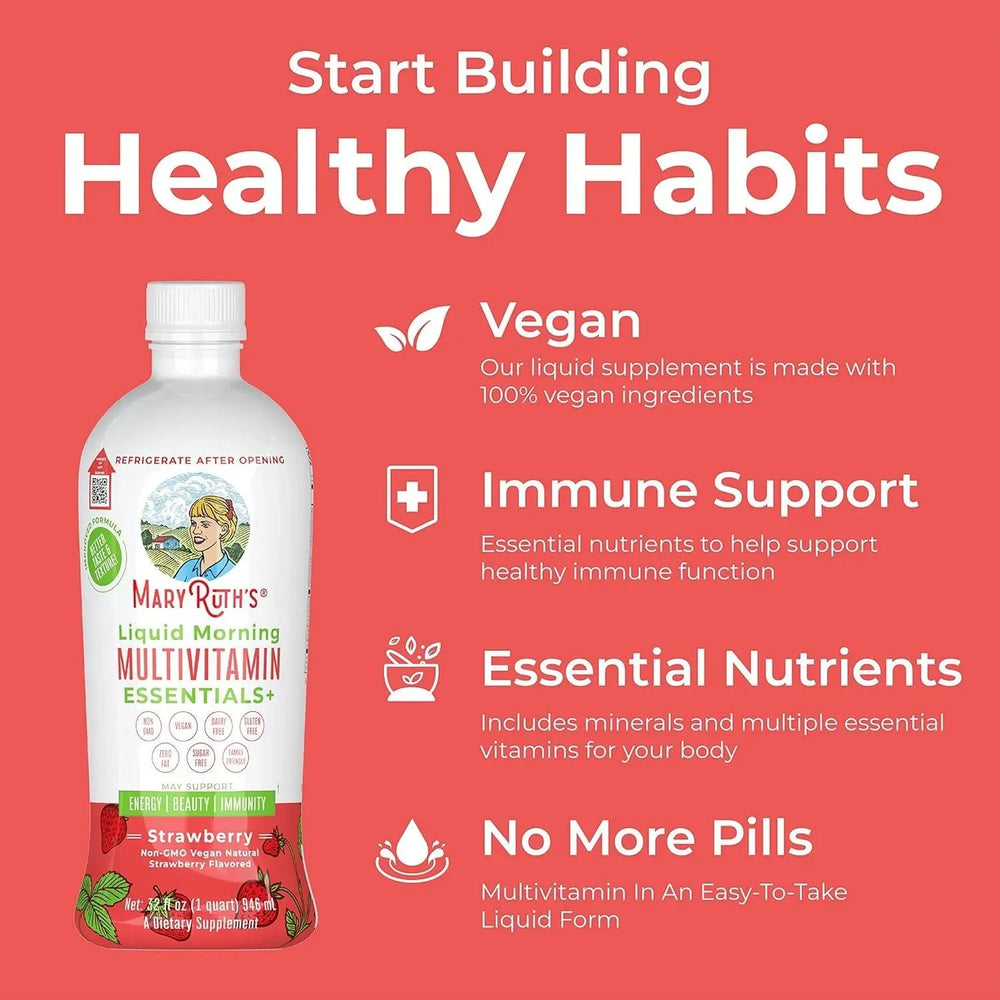 MARY RUTH ORGANICS - MaryRuth Organics Multivitamin Multimineral for Women Men & Kids 946Ml. - The Red Vitamin MX - Suplementos Alimenticios - {{ shop.shopifyCountryName }}