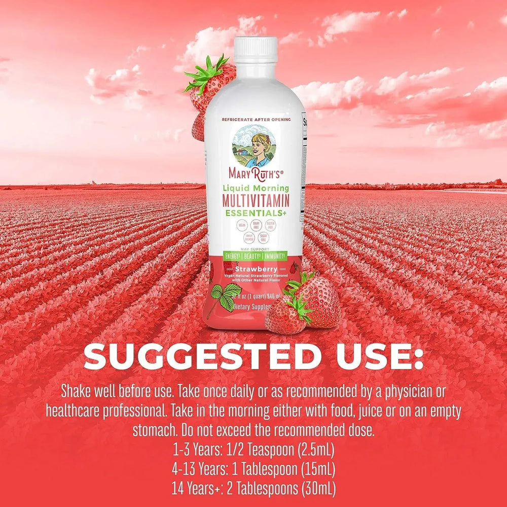 MARY RUTH ORGANICS - MaryRuth Organics Multivitamin Multimineral for Women Men & Kids 946Ml. - The Red Vitamin MX - Suplementos Alimenticios - {{ shop.shopifyCountryName }}