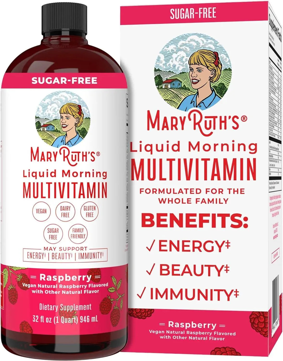 MARY RUTH ORGANICS - MaryRuth Organics Multivitamin Multimineral for Women Men & Kids 946Ml. - The Red Vitamin MX - Suplementos Alimenticios - {{ shop.shopifyCountryName }}