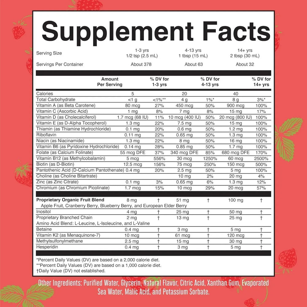 MARY RUTH ORGANICS - MaryRuth Organics Multivitamin Multimineral for Women Men & Kids 946Ml. - The Red Vitamin MX - Suplementos Alimenticios - {{ shop.shopifyCountryName }}