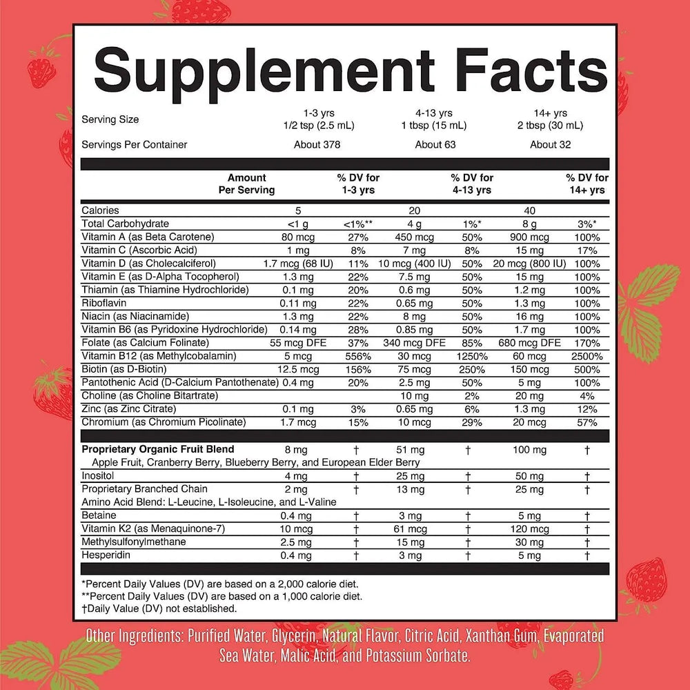MARY RUTH ORGANICS - MaryRuth Organics Multivitamin Multimineral for Women Men & Kids 946Ml. - The Red Vitamin MX - Suplementos Alimenticios - {{ shop.shopifyCountryName }}