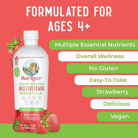 MARY RUTH ORGANICS - MaryRuth Organics Multivitamin Multimineral for Women Men & Kids 946Ml. - The Red Vitamin MX - Suplementos Alimenticios - {{ shop.shopifyCountryName }}