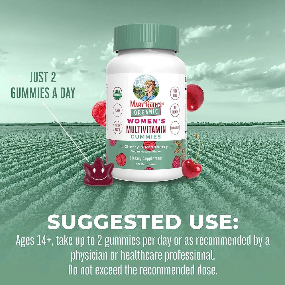 MARY RUTH ORGANICS - MaryRuth Organics Vitamin Gummy for Women 60 Gomitas - The Red Vitamin MX - Suplementos Alimenticios - {{ shop.shopifyCountryName }}