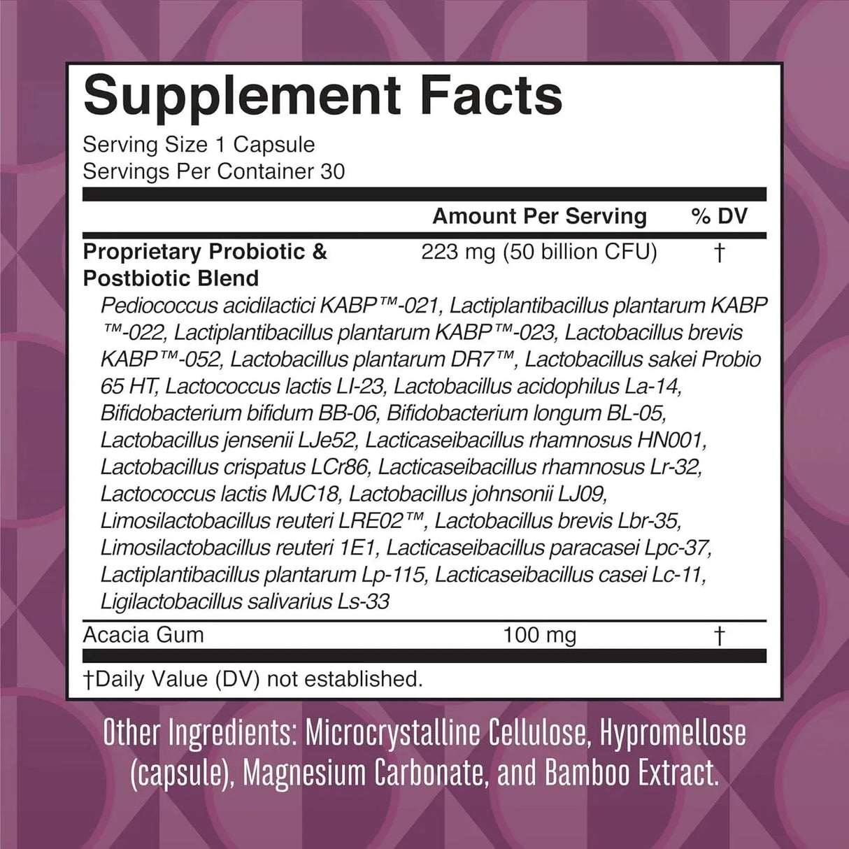 MARY RUTH ORGANICS - MaryRuth's 3-in-1 Daily Health 40+ Probiotics for Women 30 Capsulas - The Red Vitamin MX - Suplementos Alimenticios - {{ shop.shopifyCountryName }}