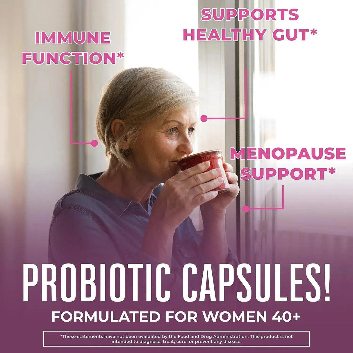 MARY RUTH ORGANICS - MaryRuth's 3-in-1 Daily Health 40+ Probiotics for Women 30 Capsulas - The Red Vitamin MX - Suplementos Alimenticios - {{ shop.shopifyCountryName }}