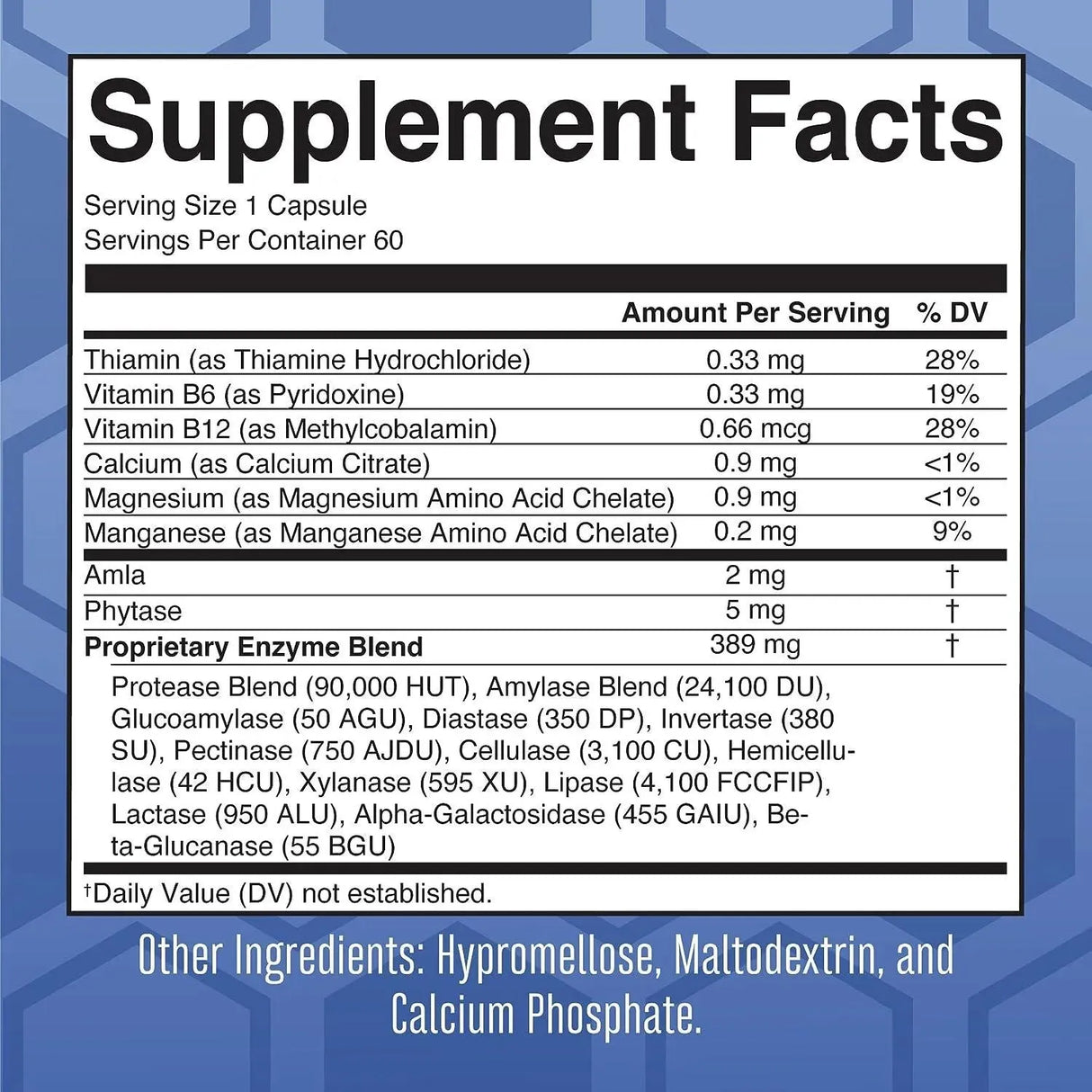 MARY RUTH ORGANICS - MaryRuth Ultra Digestive Enzymes 60 Capsulas - The Red Vitamin MX - Suplementos Alimenticios - {{ shop.shopifyCountryName }}