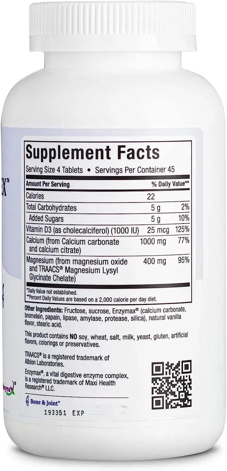 MAXI HEALTH - Maxi Health Chewable Calcium Complex 180 Tabletas Masticables - The Red Vitamin MX - Suplementos Alimenticios - {{ shop.shopifyCountryName }}