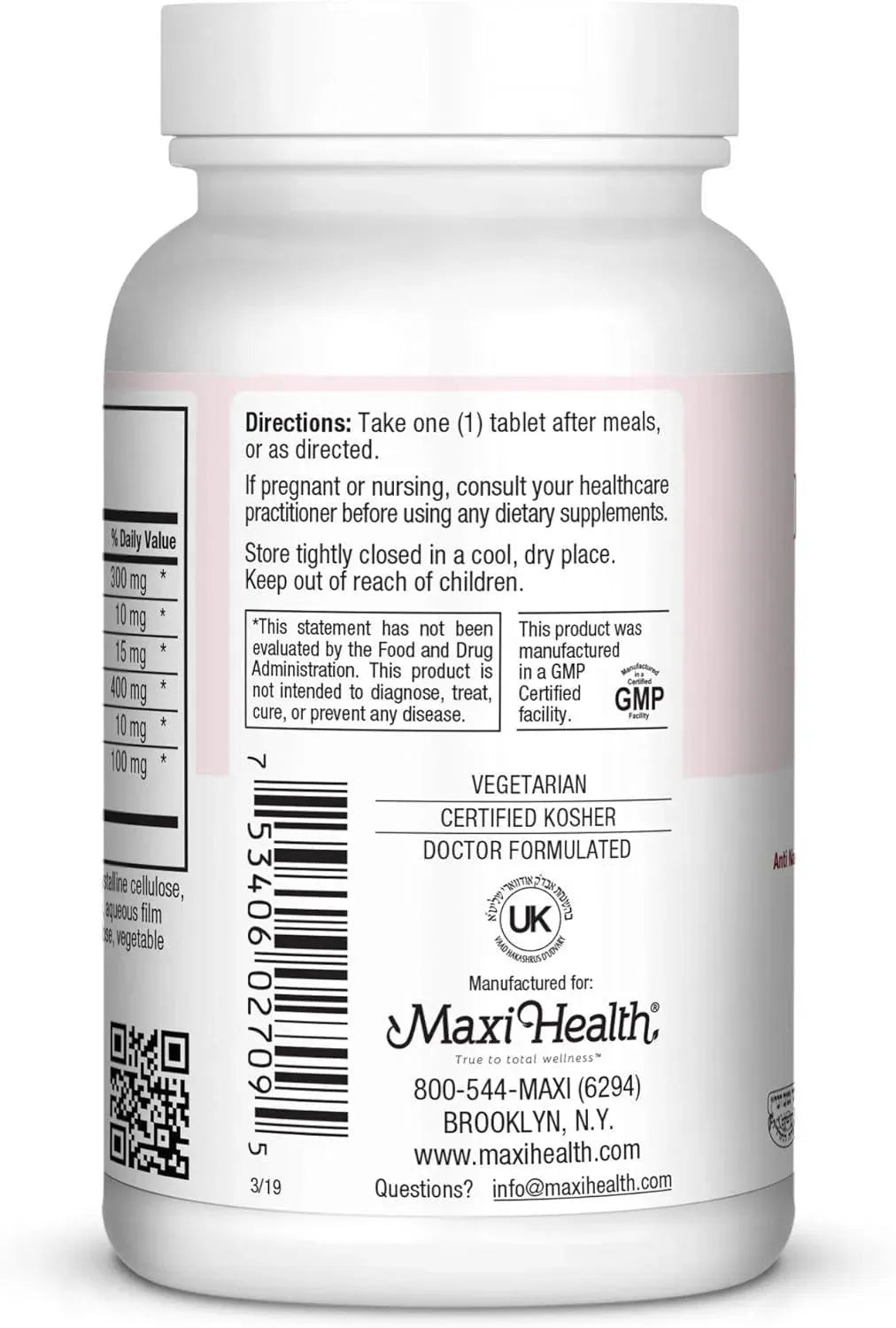 MAXI HEALTH - Maxi Health Digest Support 90 Tabletas - The Red Vitamin MX - Suplementos Alimenticios - {{ shop.shopifyCountryName }}