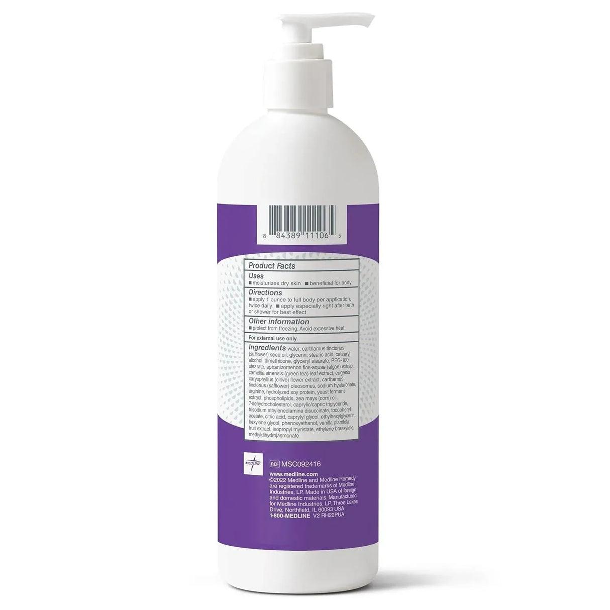 MEDLINE REMEDY - Medline Remedy Clinical Skin Cream Vanilla Scent 472Ml. - The Red Vitamin MX - Cremas Corporales - {{ shop.shopifyCountryName }}