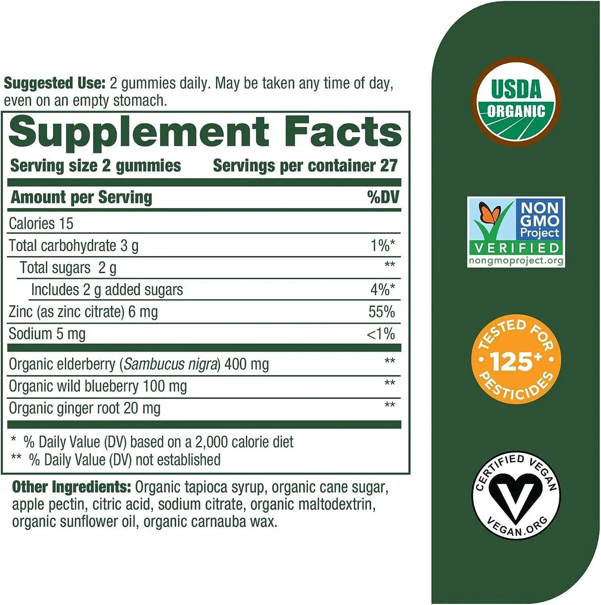 MEGAFOOD - MegaFood Elderberry Gummies 54 Gomitas - The Red Vitamin MX - Suplementos Alimenticios - {{ shop.shopifyCountryName }}