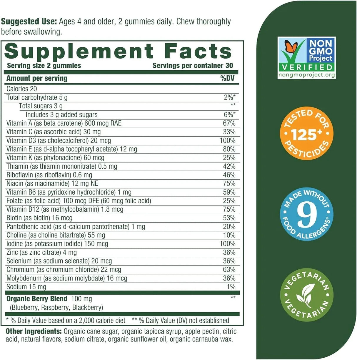 MEGAFOOD - MegaFood Kids Multivitamin Gummies 60 Gomitas - The Red Vitamin MX - Suplementos Alimenticios - {{ shop.shopifyCountryName }}