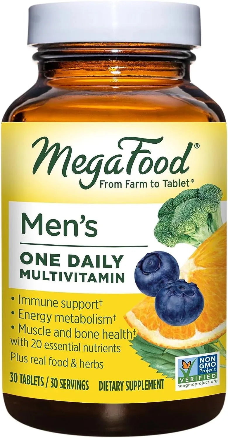 MEGAFOOD - MegaFood Men's One Daily 30 Tabletas - The Red Vitamin MX - Suplementos Alimenticios - {{ shop.shopifyCountryName }}