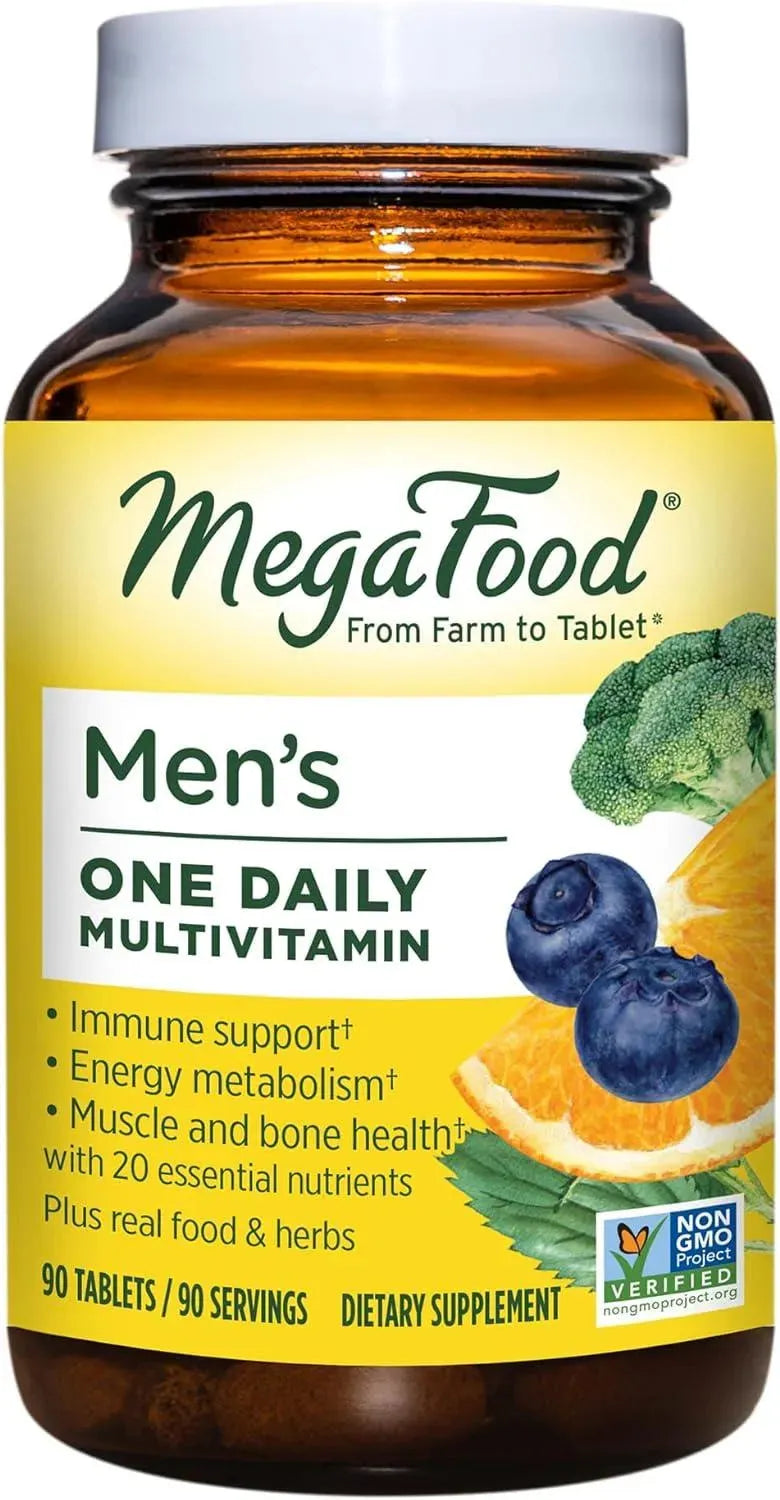 MEGAFOOD - MegaFood Men's One Daily 90 Tabletas - The Red Vitamin MX - Suplementos Alimenticios - {{ shop.shopifyCountryName }}