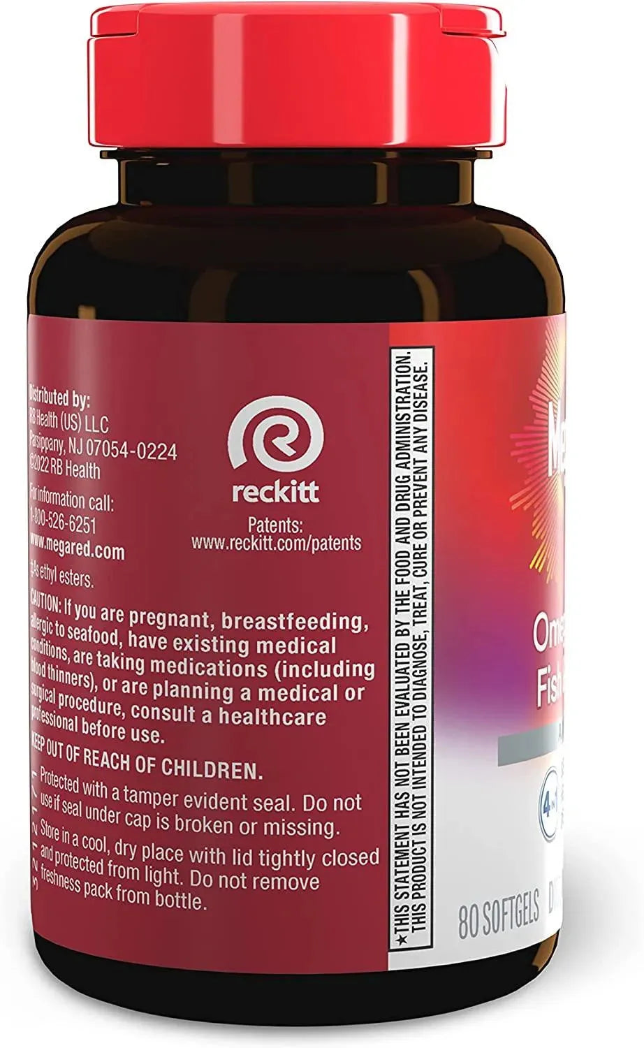 MEGARED - MegaRed Advanced Brain, Heart, Joints & Eye Support Omega 3 Antarctic Krill Oil 500Mg. 80 Capsulas Blandas - The Red Vitamin MX - Suplementos Alimenticios - {{ shop.shopifyCountryName }}