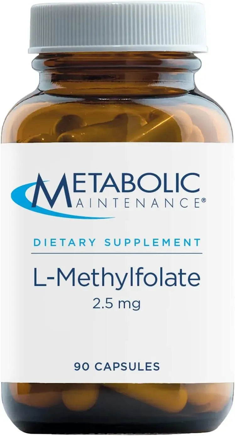 METABOLIC MANTENANCE - Metabolic Maintenance L-Methylfolate 2.5Mg. 90 Capsulas - The Red Vitamin MX - Suplementos Alimenticios - {{ shop.shopifyCountryName }}