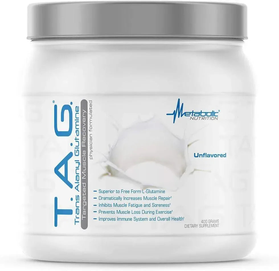 METABOLIC NUTRITION - Metabolic Nutrition Trans Alanyl Glutamine 40 Servicios 400Gr. Unflavored - The Red Vitamin MX - Suplementos Alimenticios - {{ shop.shopifyCountryName }}