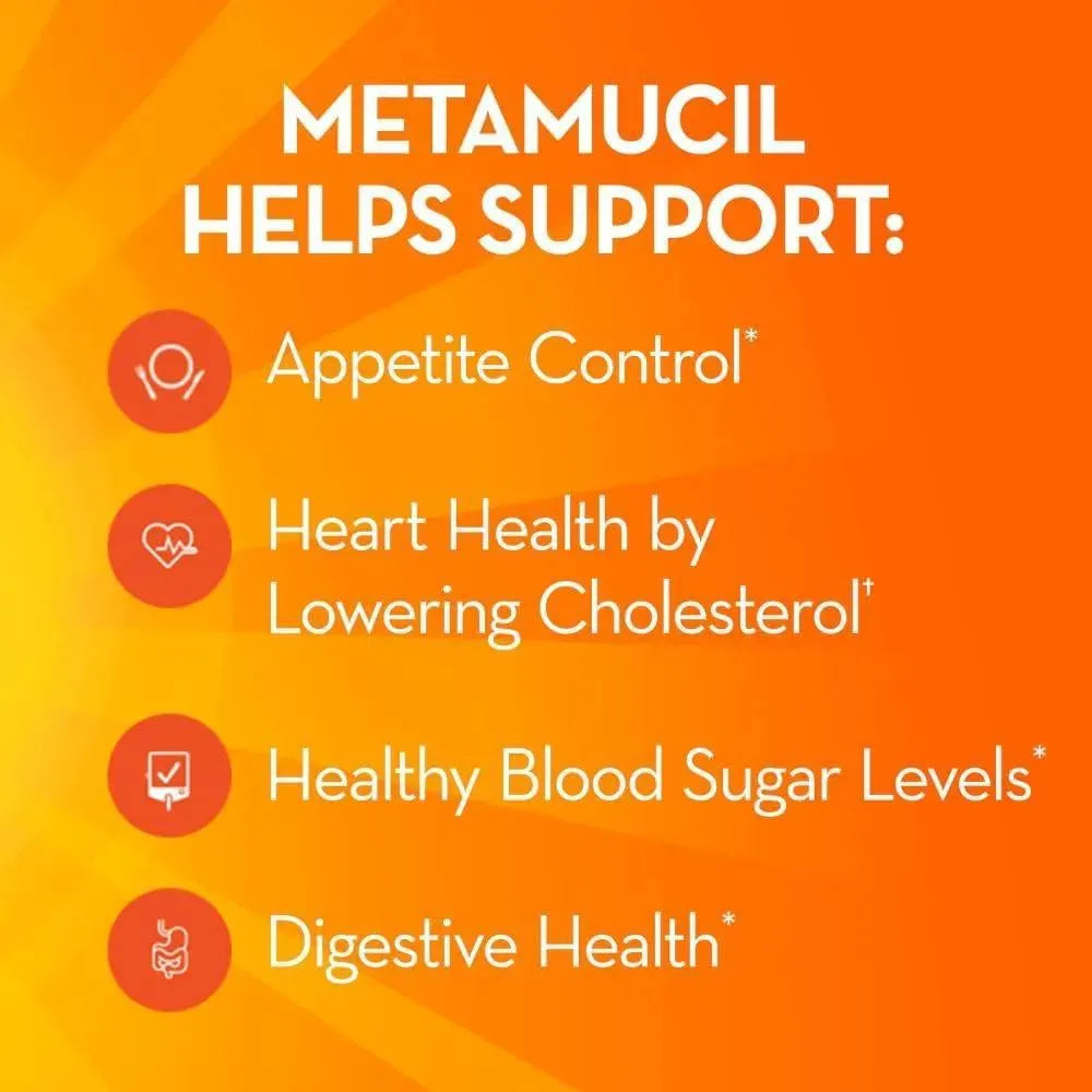 METAMUCIL - Metamucil Daily Psyllium Husk Powder 1.04Kg. - The Red Vitamin MX - Suplementos Alimenticios - {{ shop.shopifyCountryName }}