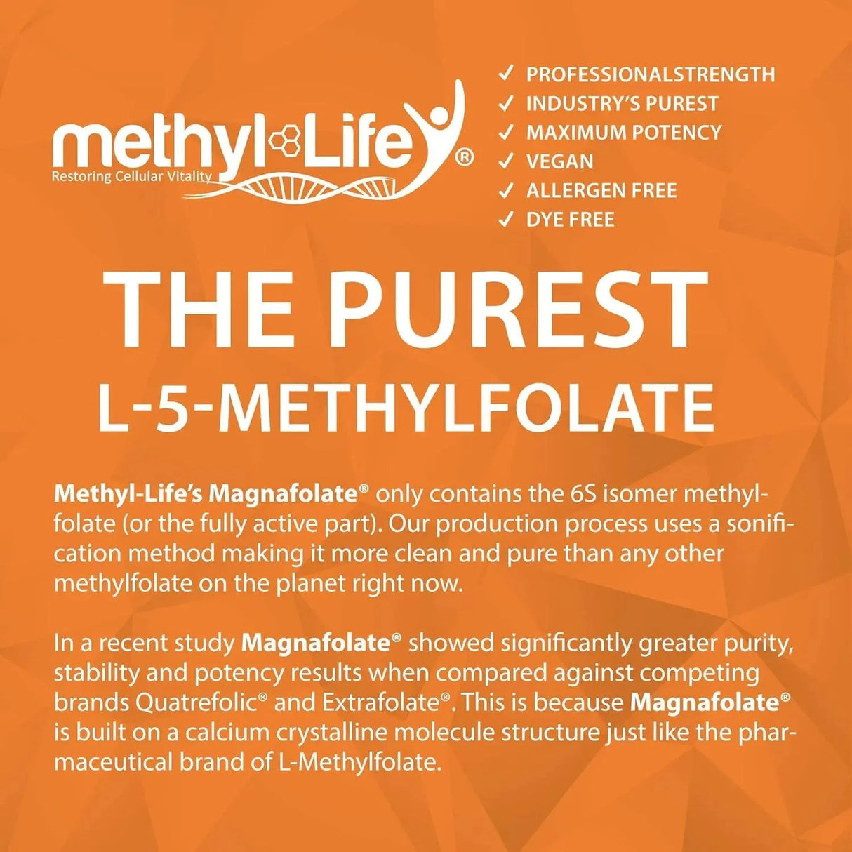 METHYL-LIFE - Methyl-Life Purest L-Methylfolate 5Mg. 90 Tabletas Masticables - The Red Vitamin MX - Suplementos Alimenticios - {{ shop.shopifyCountryName }}