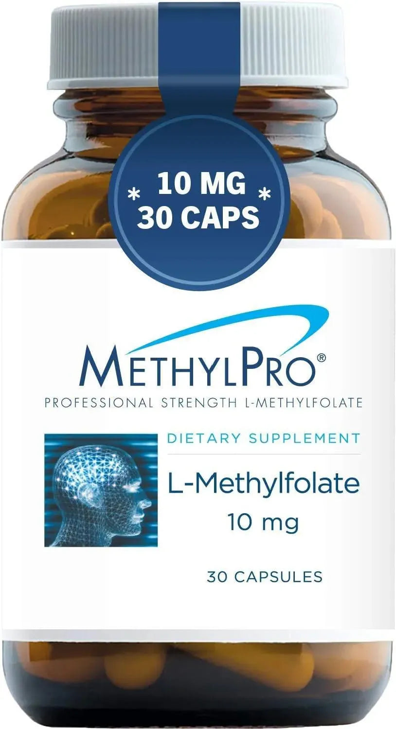 METHYLPRO - MethylPro 10Mg. L-Methylfolate 30 Capsulas - The Red Vitamin MX - Suplementos Alimenticios - {{ shop.shopifyCountryName }}