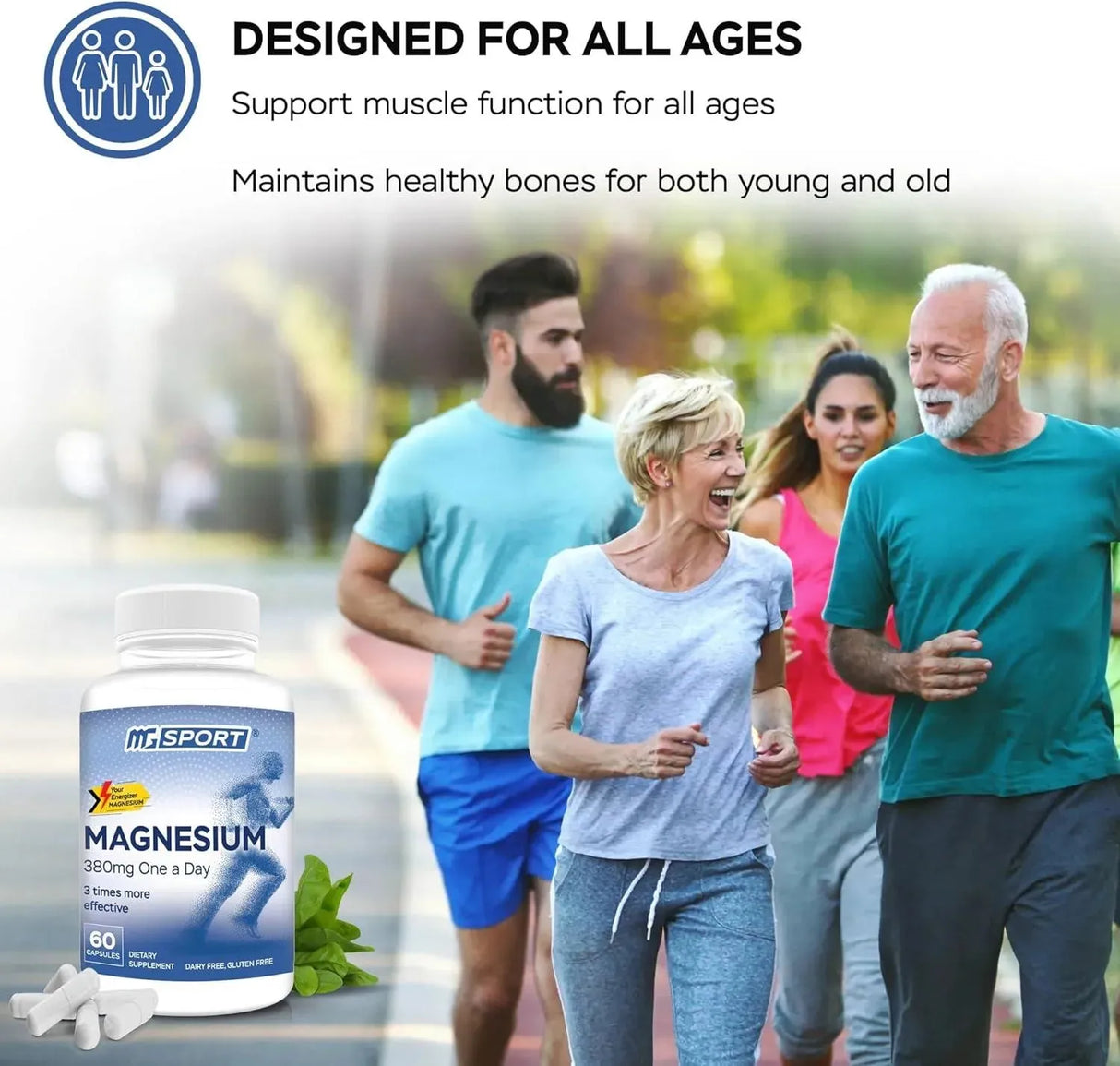 MGSPORTS - MgSports High Absorption Magnesium - The Red Vitamin MX - Suplementos Alimenticios - {{ shop.shopifyCountryName }}