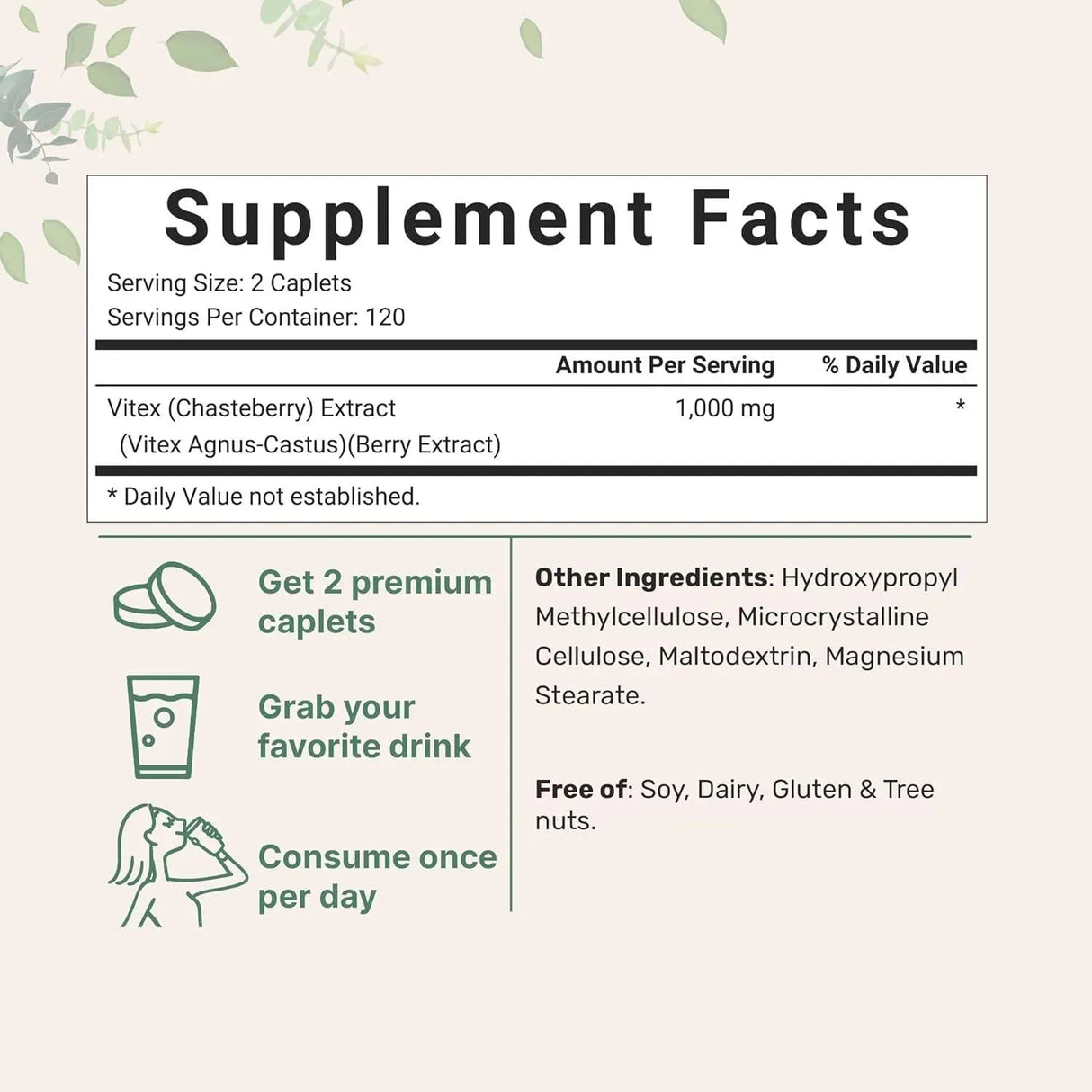 MICRO INGREDIENTS - Micro Ingredients Baya Casto Berry 1000Mg. 240 Tabletas - The Red Vitamin MX - Suplementos Alimenticios - {{ shop.shopifyCountryName }}