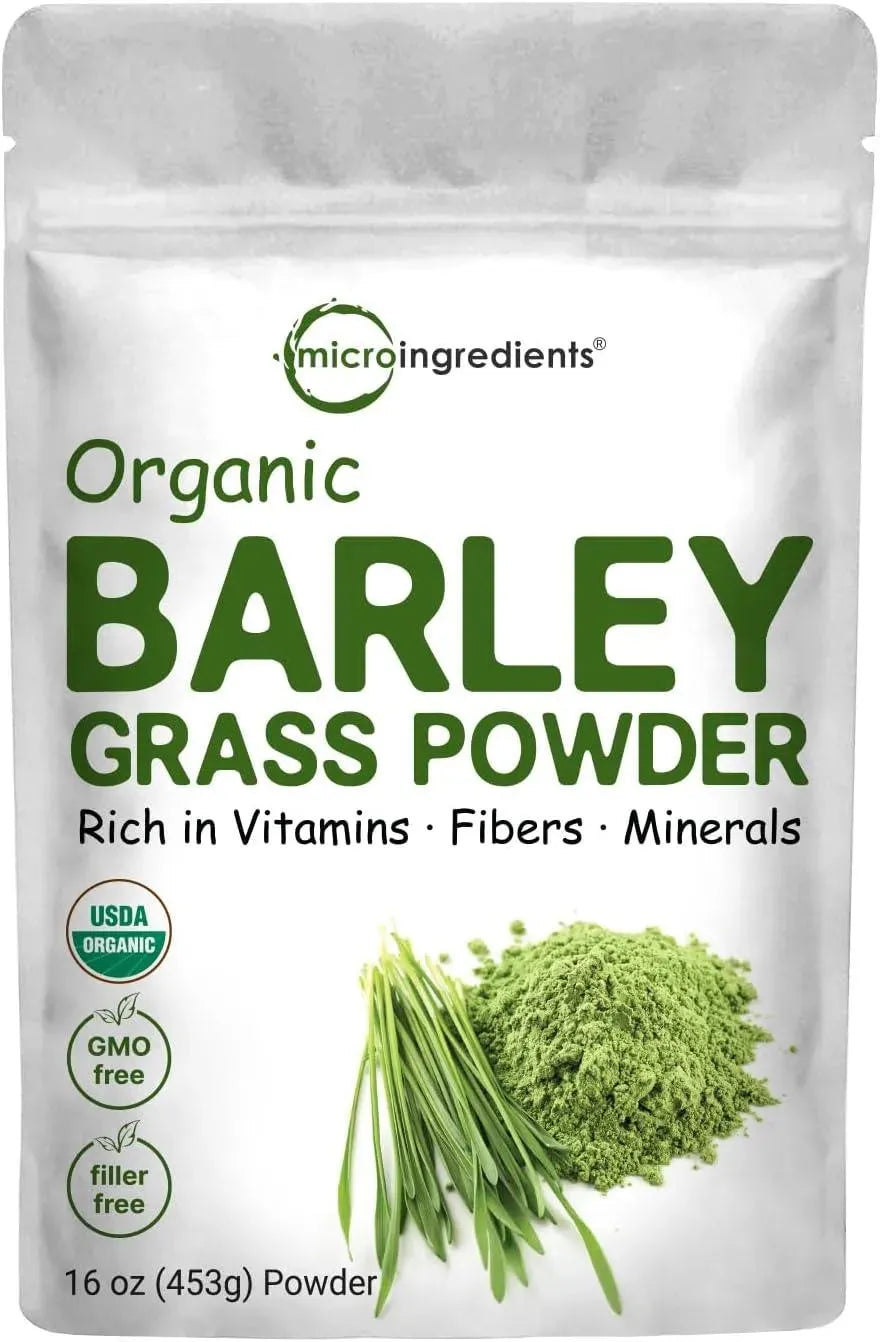 MICRO INGREDIENTS - Micro Ingredients Organic Barley Grass Powder 453Gr. - The Red Vitamin MX - Suplementos Alimenticios - {{ shop.shopifyCountryName }}