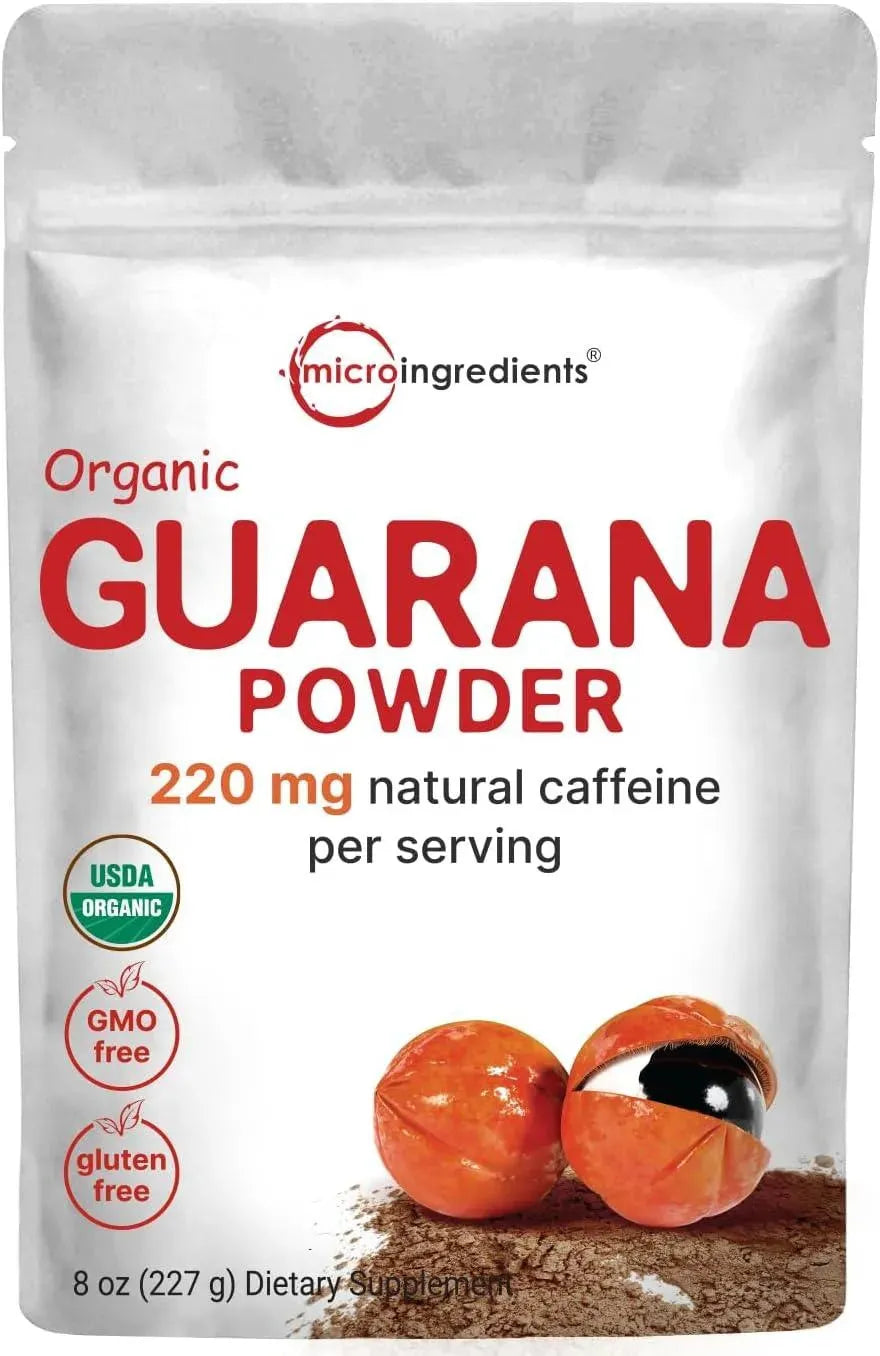MICRO INGREDIENTS - Micro Ingredients Organic Guarana Powder 1,000Mg. 227Gr. - The Red Vitamin MX - Suplementos Alimenticios - {{ shop.shopifyCountryName }}
