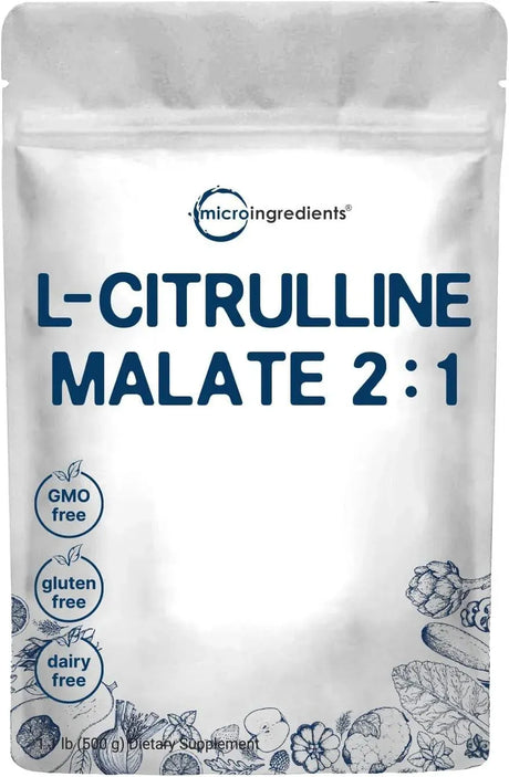 MICRO INGREDIENTS - Micro Ingredients Pure L Citrulline Malate 2:1 Powder 500Gr. - The Red Vitamin MX - Suplementos Alimenticios - {{ shop.shopifyCountryName }}