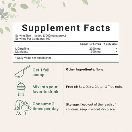 MICRO INGREDIENTS - Micro Ingredients Pure L Citrulline Malate 2:1 Powder 500Gr. - The Red Vitamin MX - Suplementos Alimenticios - {{ shop.shopifyCountryName }}
