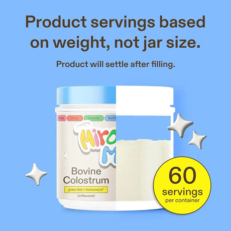 MIRACLE MOO - Miracle Moo Grass Fed Bovine Colostrum Supplement - The Red Vitamin MX - Suplementos Alimenticios - {{ shop.shopifyCountryName }}