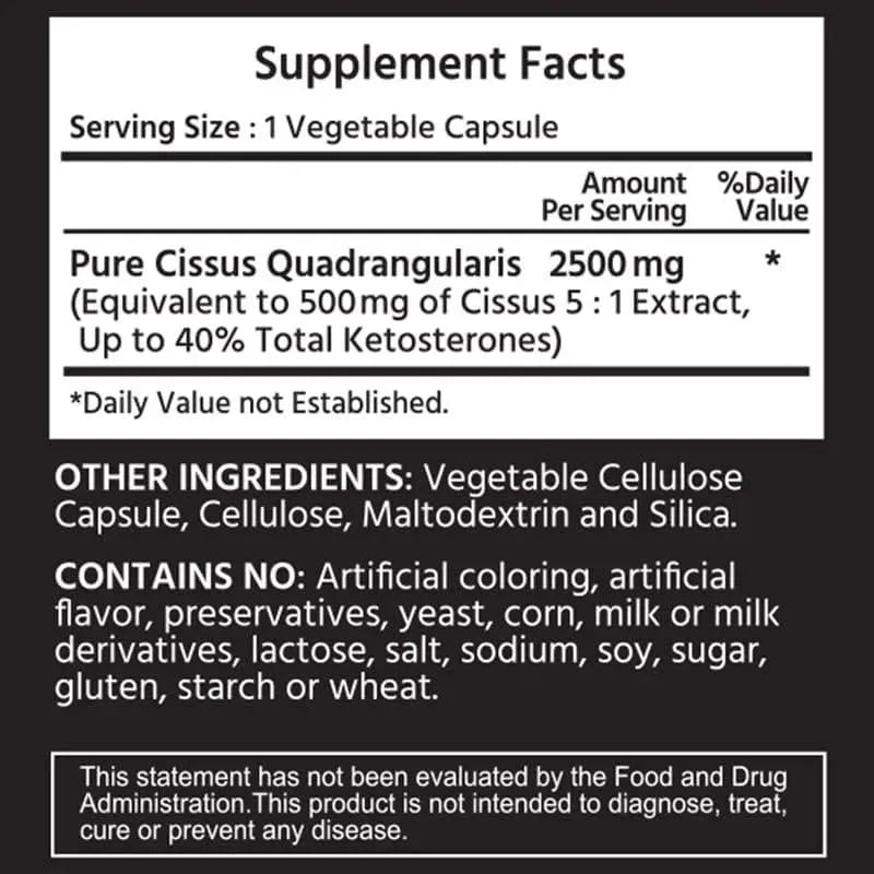 ML NATURALS - ML Naturals Cissus 2500Mg. 240 Capsulas - The Red Vitamin MX - Suplementos Alimenticios - {{ shop.shopifyCountryName }}