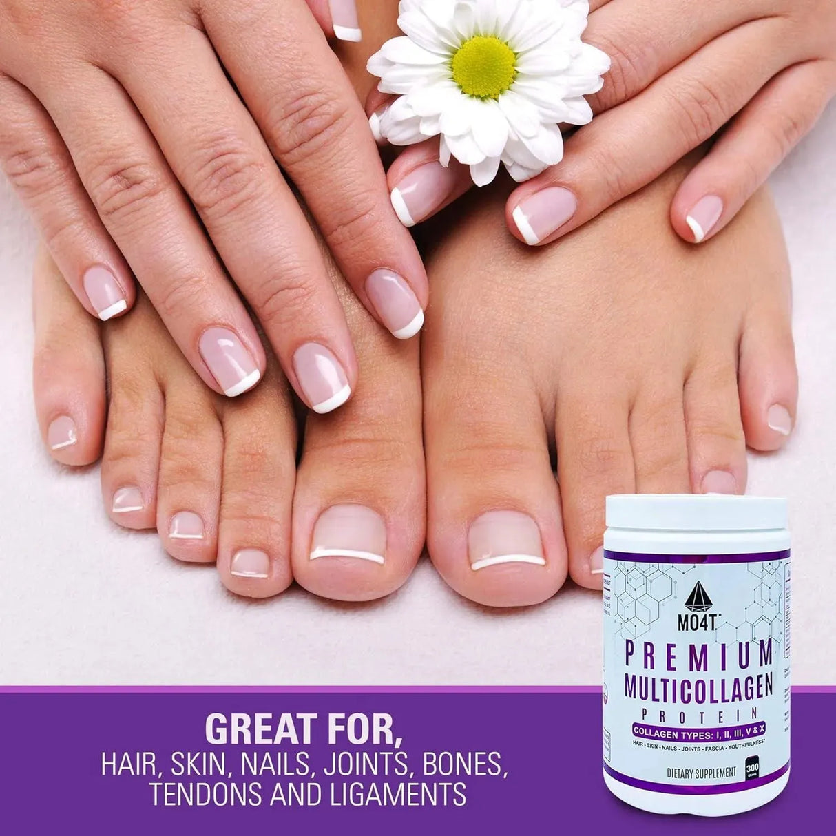 MO4T - MO4T Premium Multi Collagen Powder 300Gr. - The Red Vitamin MX - Suplementos Alimenticios - {{ shop.shopifyCountryName }}