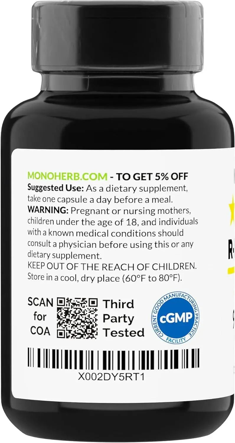 MONOHERB - MONOHERB R-Lipoic Acid 300Mg. 60 Capsulas - The Red Vitamin MX - Suplementos Alimenticios - {{ shop.shopifyCountryName }}