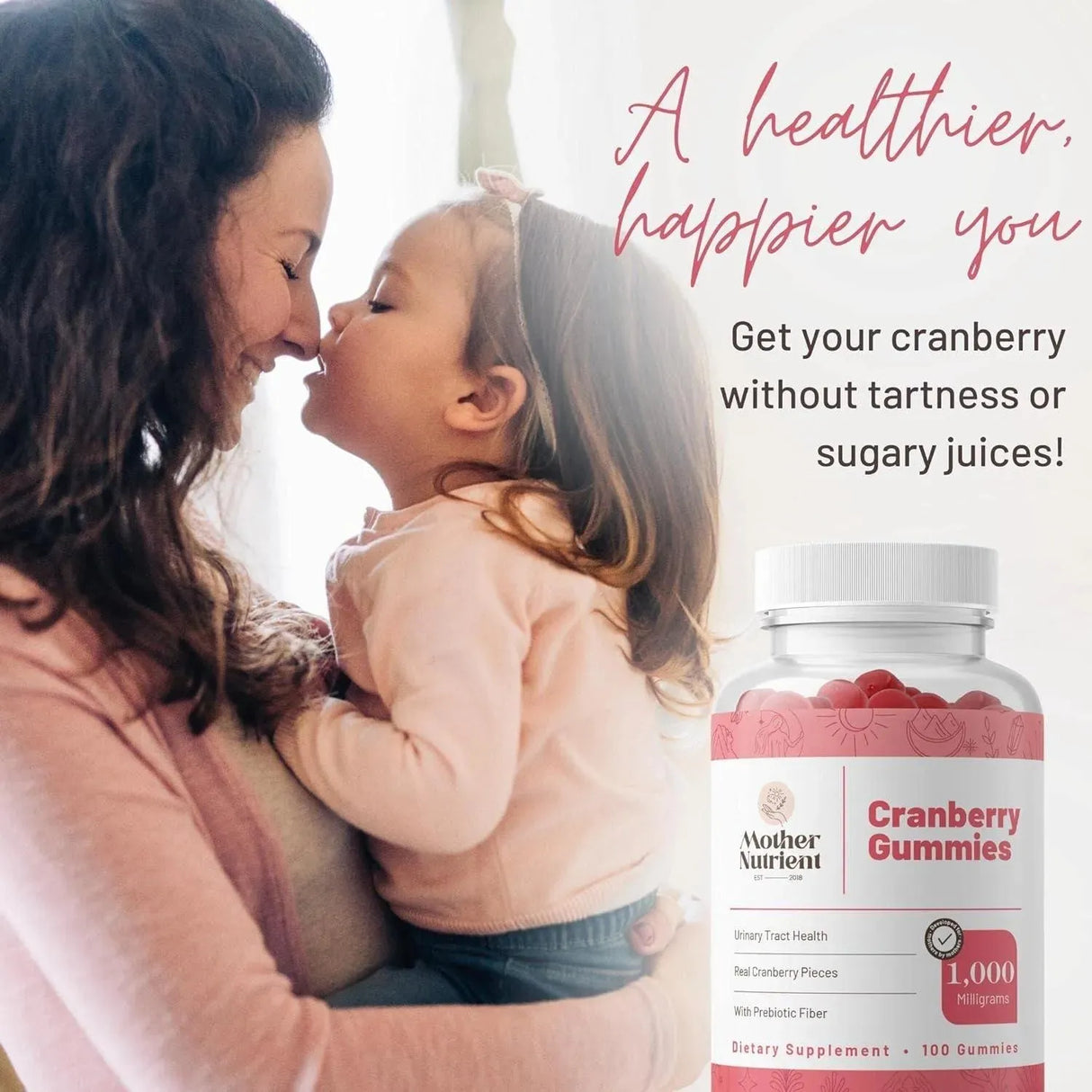 MOTHER NUTRIENT - Mother Nutrient Cranberry Gummies 1000Mg. 200 Gomitas - The Red Vitamin MX - Suplementos Alimenticios - {{ shop.shopifyCountryName }}