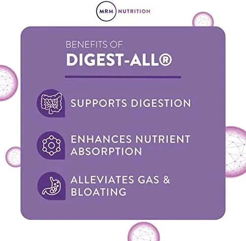 MRM - MRM Nutrition Digest-All 100 Capsulas - The Red Vitamin MX - Suplementos Alimenticios - {{ shop.shopifyCountryName }}