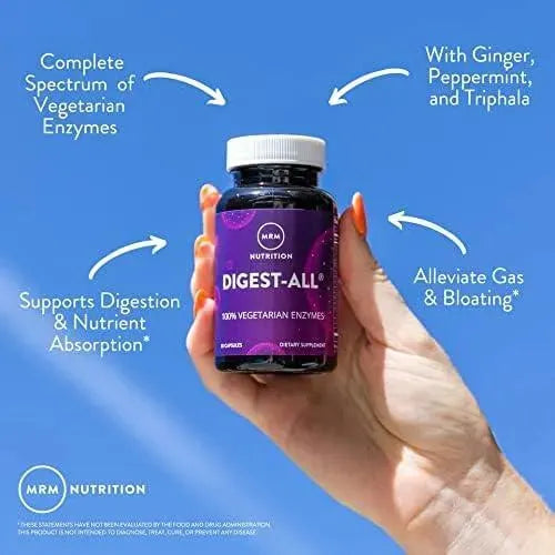 MRM - MRM Nutrition Digest-All 100 Capsulas - The Red Vitamin MX - Suplementos Alimenticios - {{ shop.shopifyCountryName }}