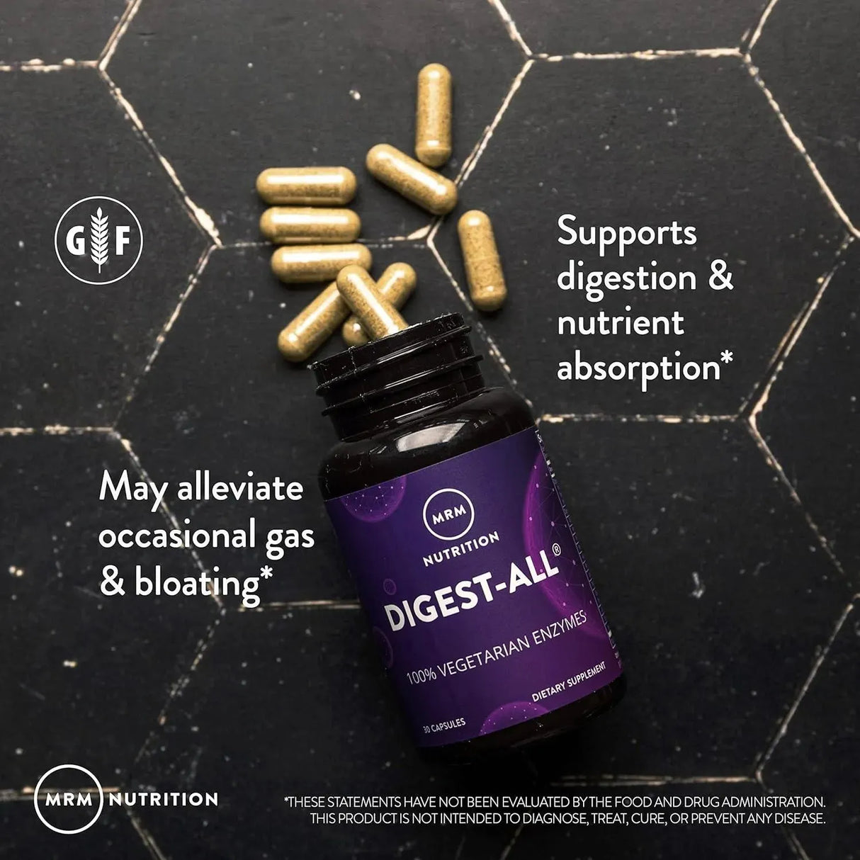 MRM - MRM Nutrition Digest-All 100 Capsulas - The Red Vitamin MX - Suplementos Alimenticios - {{ shop.shopifyCountryName }}