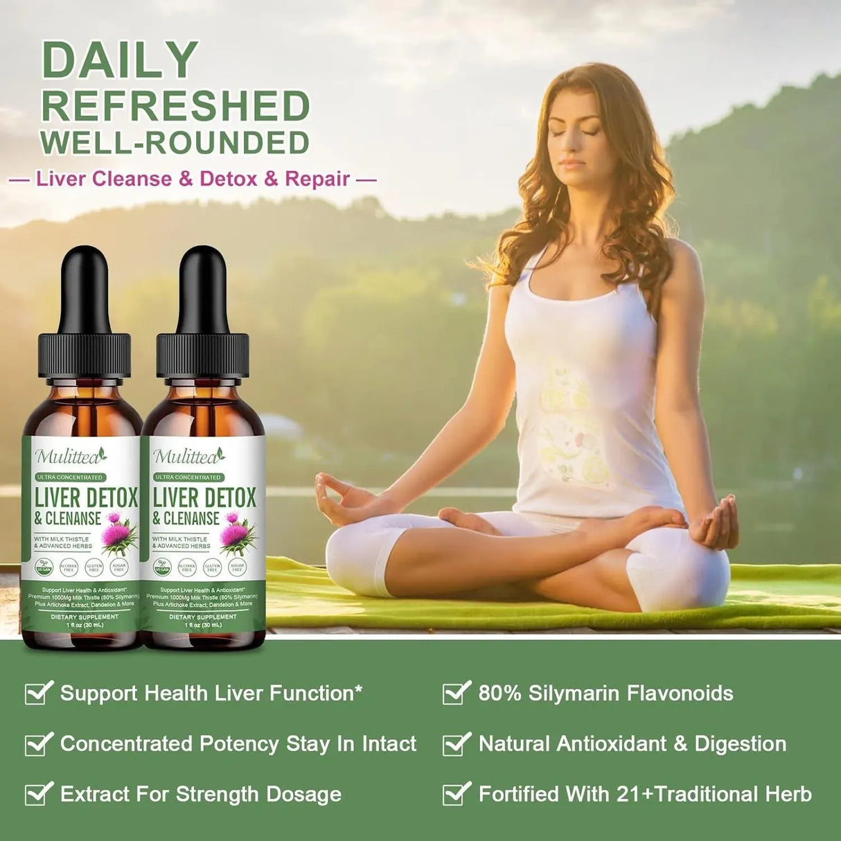 MULTITTEA - Mulittea Liver Health Liquid Drops 30Ml. 2 Pack - The Red Vitamin MX - Suplementos Alimenticios - {{ shop.shopifyCountryName }}