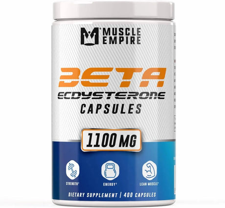 MUSCLE EMPIRE - Muscle Empire Beta-Ecdysterone 1100Mg. 400 Capsulas - The Red Vitamin MX - Suplementos Alimenticios - {{ shop.shopifyCountryName }}