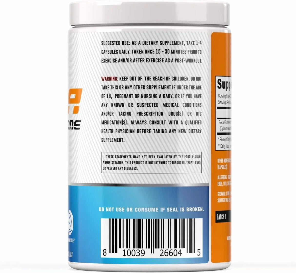 MUSCLE EMPIRE - Muscle Empire Beta-Ecdysterone 1100Mg. 400 Capsulas - The Red Vitamin MX - Suplementos Alimenticios - {{ shop.shopifyCountryName }}