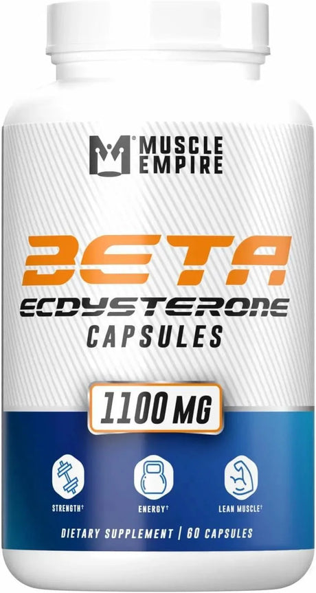 MUSCLE EMPIRE - Muscle Empire Beta-Ecdysterone 1100Mg. 60 Capsulas - The Red Vitamin MX - Suplementos Alimenticios - {{ shop.shopifyCountryName }}
