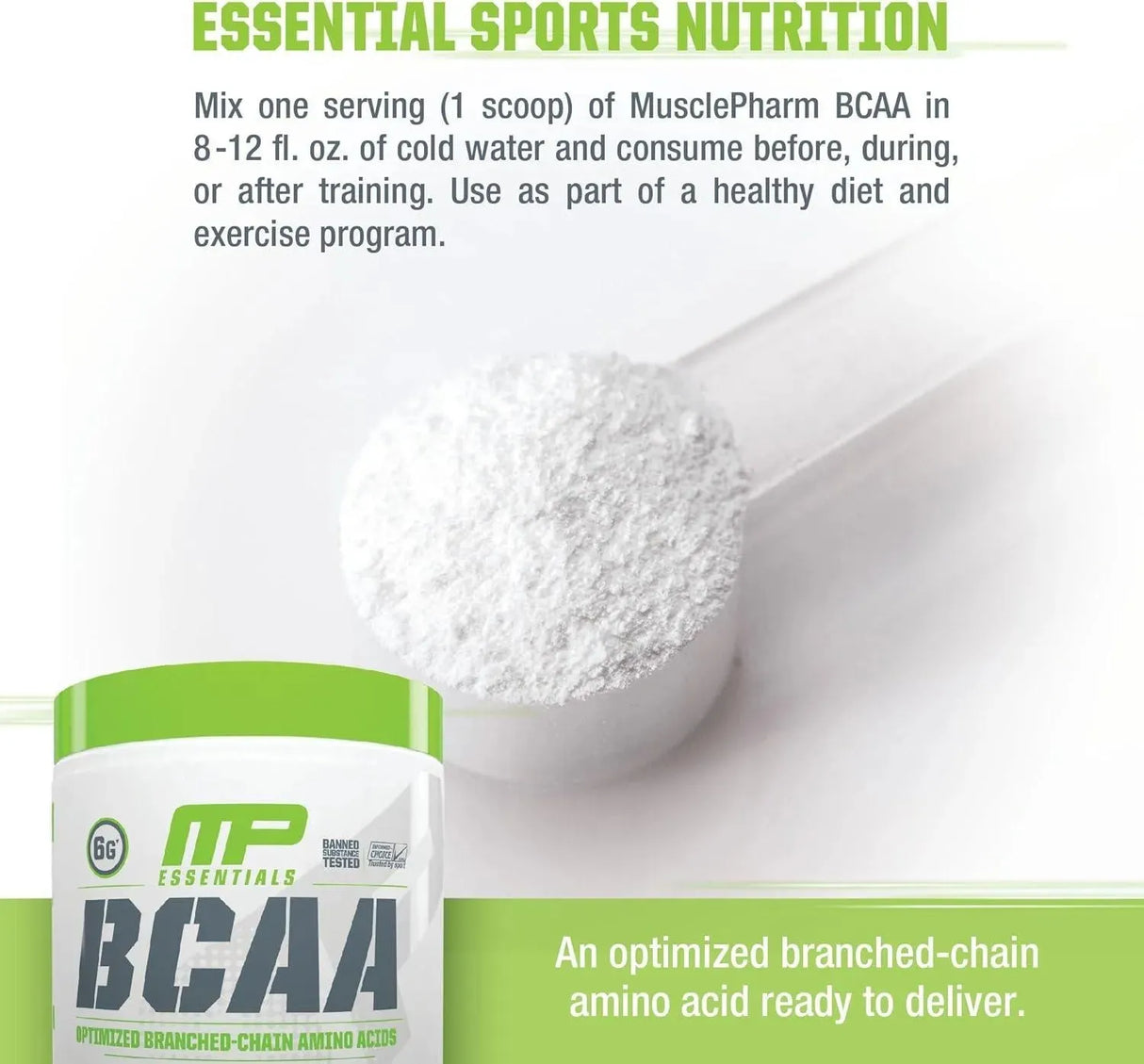 MUSCLEPHARM - MusclePharm Essentials BCAA Powder Blue Raspberry Flavor 30 Servicios 225Gr. - The Red Vitamin MX - Suplementos Alimenticios - {{ shop.shopifyCountryName }}