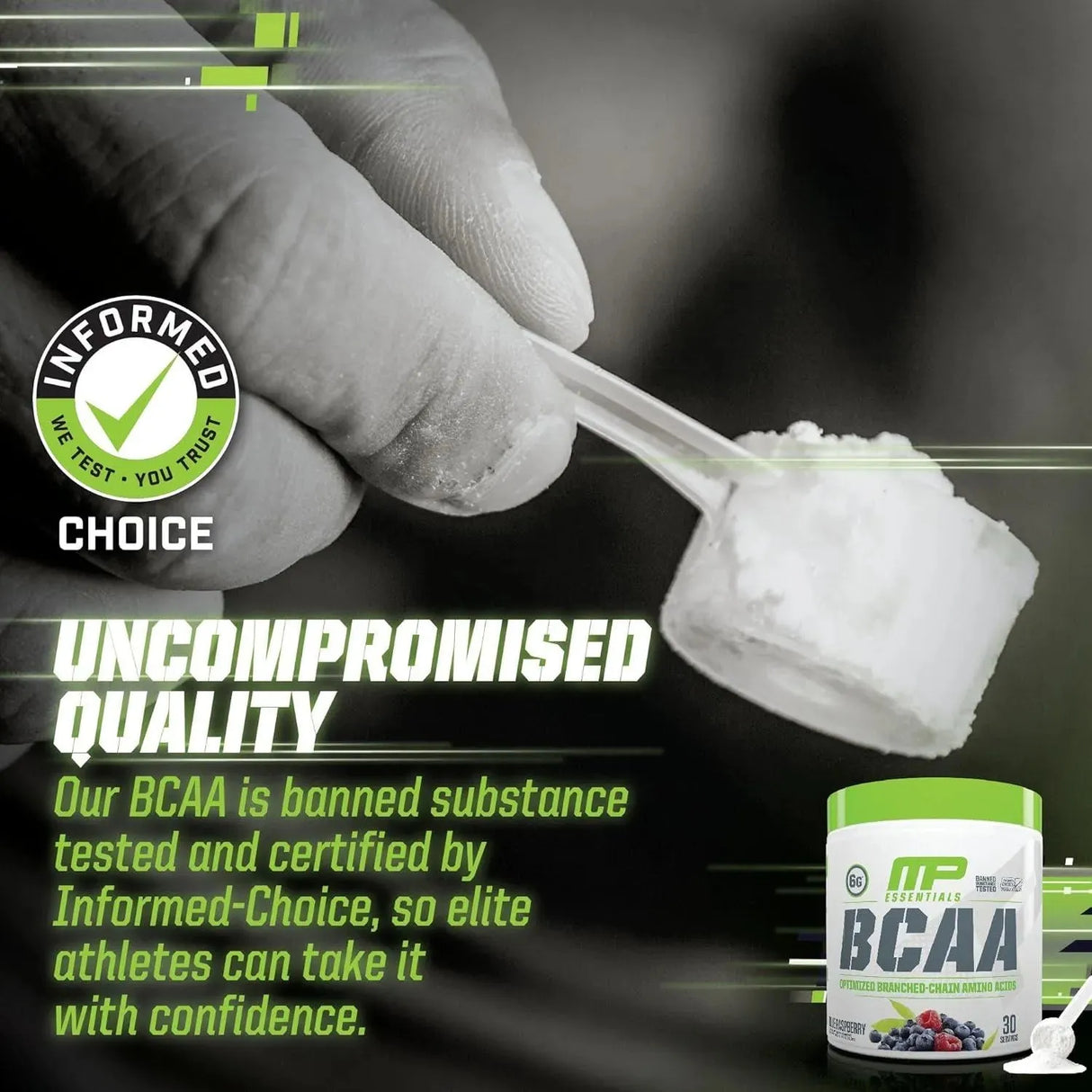 MUSCLEPHARM - MusclePharm Essentials BCAA Powder Blue Raspberry Flavor 30 Servicios 225Gr. - The Red Vitamin MX - Suplementos Alimenticios - {{ shop.shopifyCountryName }}