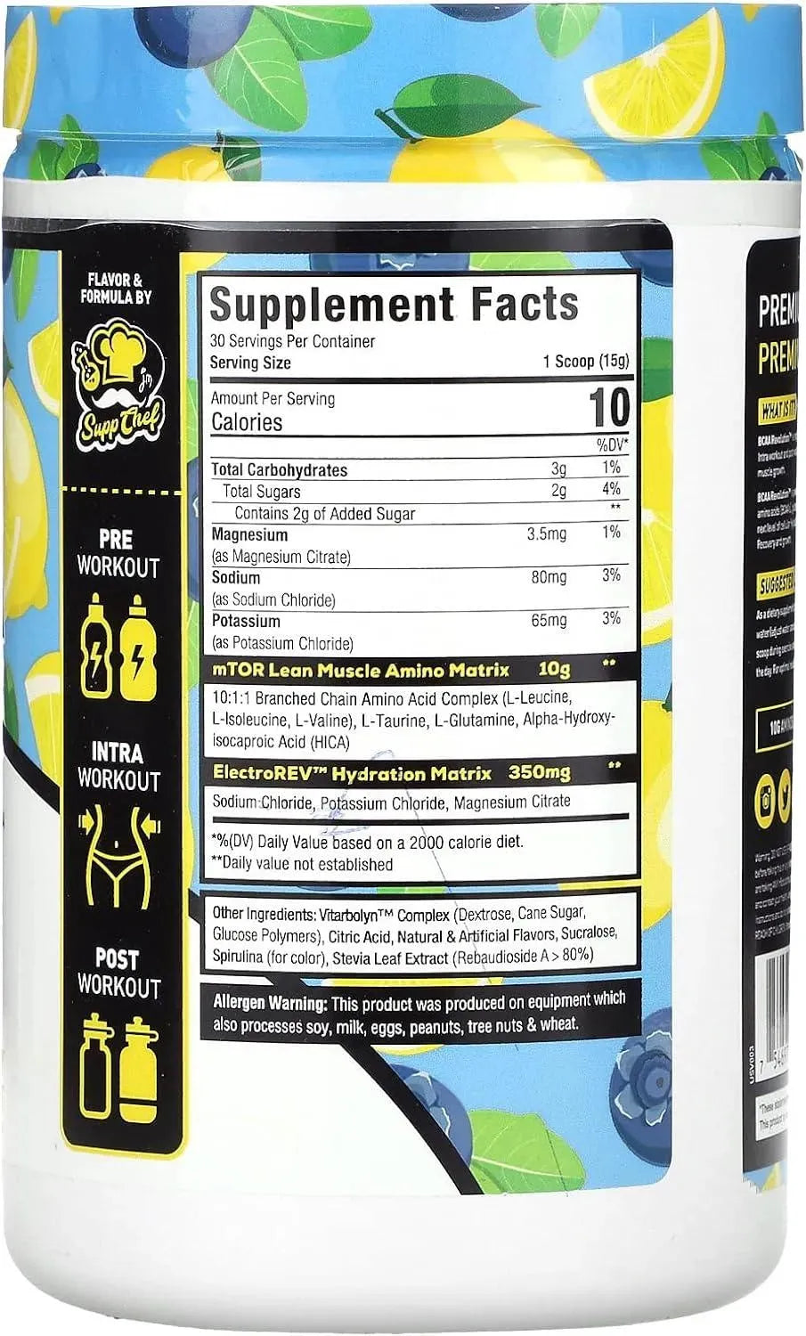 MUSCLESPORT - Musclesport BCAA Revolution Amino Acid Powder Blueberry Lemonade 30 Servicios 450Gr. - The Red Vitamin MX - Suplementos Alimenticios - {{ shop.shopifyCountryName }}