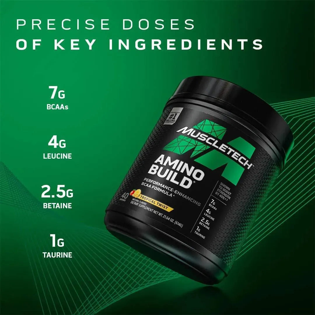 MUSCLETECH - MuscleTech BCAA Amino Acids + Electrolyte Powder 40 Servicios 614Gr. - The Red Vitamin MX - Suplementos Alimenticios - {{ shop.shopifyCountryName }}