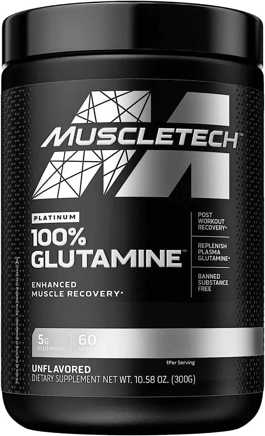 MUSCLETECH - MuscleTech Glutamine Powder 60 Servicios 300Gr. - The Red Vitamin MX - Suplementos Alimenticios - {{ shop.shopifyCountryName }}