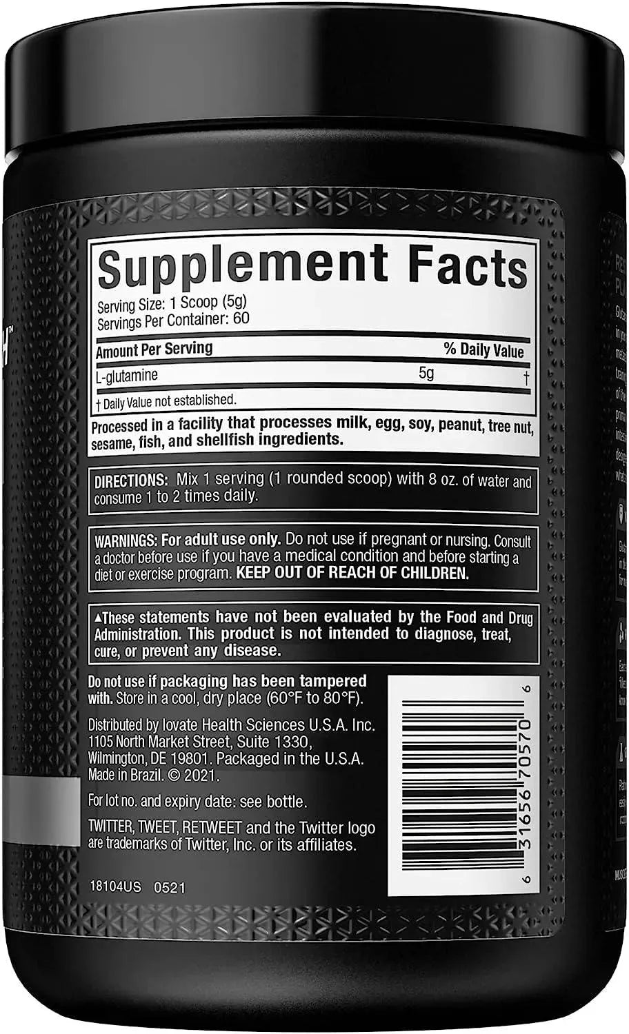 MUSCLETECH - MuscleTech Glutamine Powder 60 Servicios 300Gr. - The Red Vitamin MX - Suplementos Alimenticios - {{ shop.shopifyCountryName }}